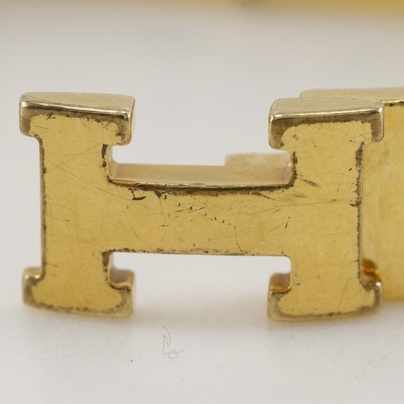 HERMES Click H Bangle black Plated Gold 34.3g Women - Picture 11 of 12